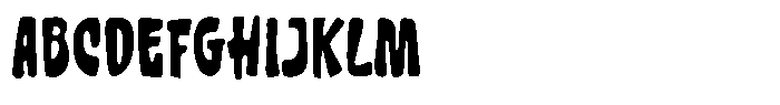 Sour Brunch Regular Font UPPERCASE