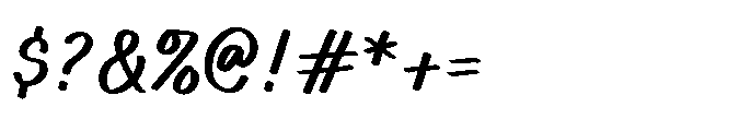 Sour Candy Font OTHER CHARS