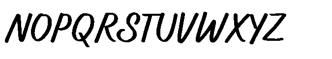Sour Candy Font UPPERCASE