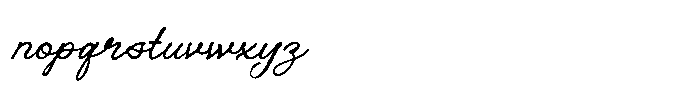 Sour Vinegar Font LOWERCASE