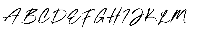 Souren Berry Signature Font UPPERCASE