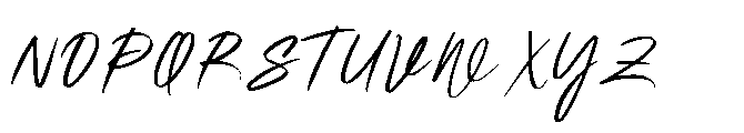 Souren Berry Signature Font UPPERCASE