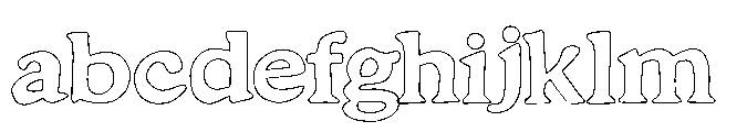 South Costalina Outline FONT