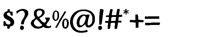 South Costalina Regular Font OTHER CHARS