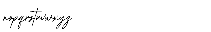 South Peach Font LOWERCASE