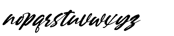 Souther Daleska Italic Italic Font LOWERCASE