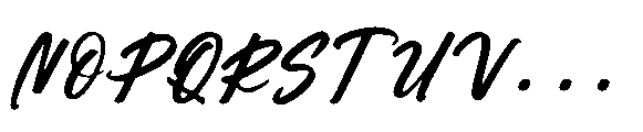 Souther Daleska Regular Font UPPERCASE
