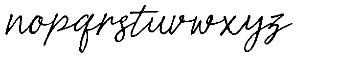 Southern Ground Font LOWERCASE