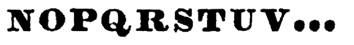 Southern Literary Mess Bold Font UPPERCASE