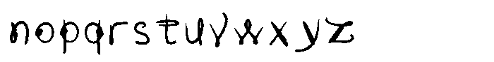 Southern Snow Font LOWERCASE