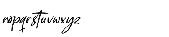 Southery  Italic Font LOWERCASE