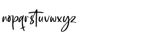 Southery  Regular Font LOWERCASE