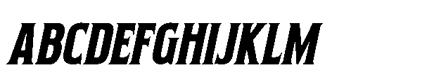 Southfolk Italic Font UPPERCASE