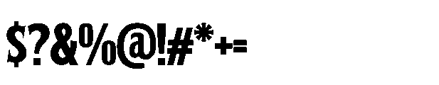 Southfolk Regular Font OTHER CHARS