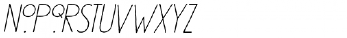 Southside Fizz Italic Font LOWERCASE