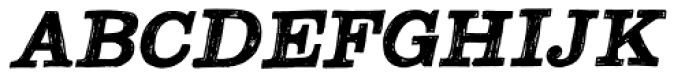 Southwark Italic Font UPPERCASE