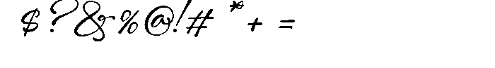 Southwest Partisan Font OTHER CHARS