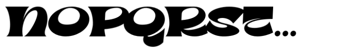 Soutkind Font UPPERCASE