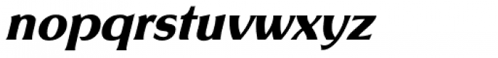 Souvenir Gothic URW Demi Italic Font LOWERCASE