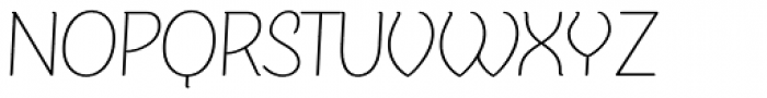 Sovba Thin Font UPPERCASE