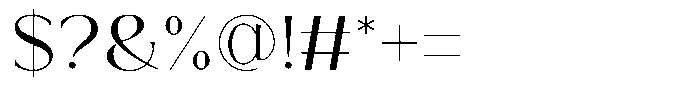 Sovelis Font OTHER CHARS