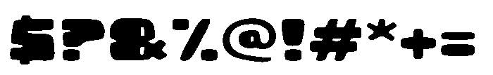 Soya Bean Font OTHER CHARS
