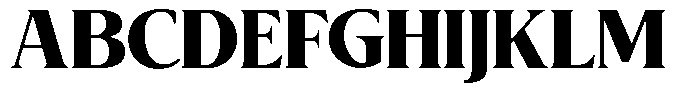 Soyora Black Font UPPERCASE
