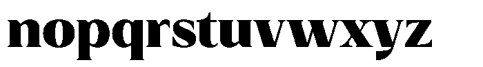 Soyora Black Font LOWERCASE