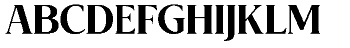 Soyora Bold Font UPPERCASE