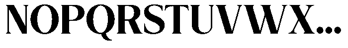 Soyora Bold Font UPPERCASE