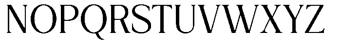 Soyora Light Font UPPERCASE