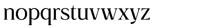 Soyora Light Font LOWERCASE