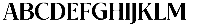 Soyora Semi Bold Font UPPERCASE