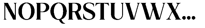 Soyora Semi Bold Font UPPERCASE