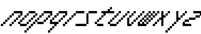SoLow Italic Font LOWERCASE