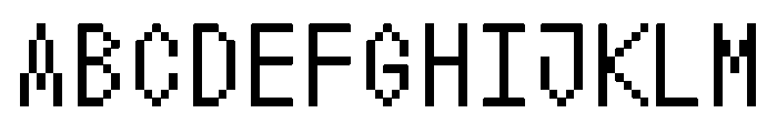 SoLow Regular Font UPPERCASE