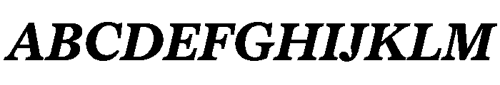 Society BoldItalic Font UPPERCASE