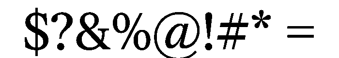 Society Book Instance Font OTHER CHARS