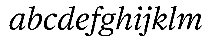 Society Italic FONT