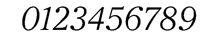 Society LightItalic Font OTHER CHARS