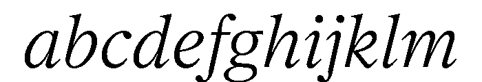 Society LightItalic FONT