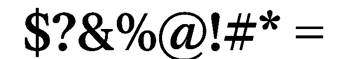 Society Medium Instance Font OTHER CHARS