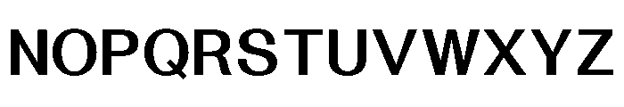 Solaris Bold Font UPPERCASE