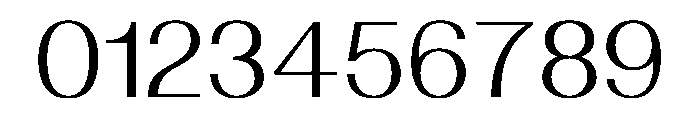 Solaris Light Font OTHER CHARS