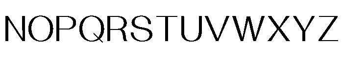 Solaris Light Font UPPERCASE