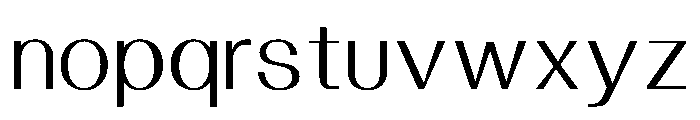 Solaris Light Font LOWERCASE