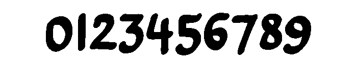 SomeHand Font OTHER CHARS