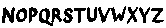 SomeHand Font UPPERCASE