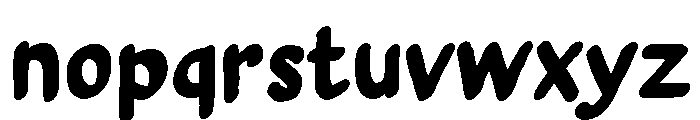 SomeHand Font LOWERCASE