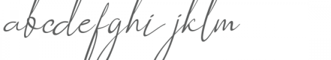 Socialitta Italic Font LOWERCASE